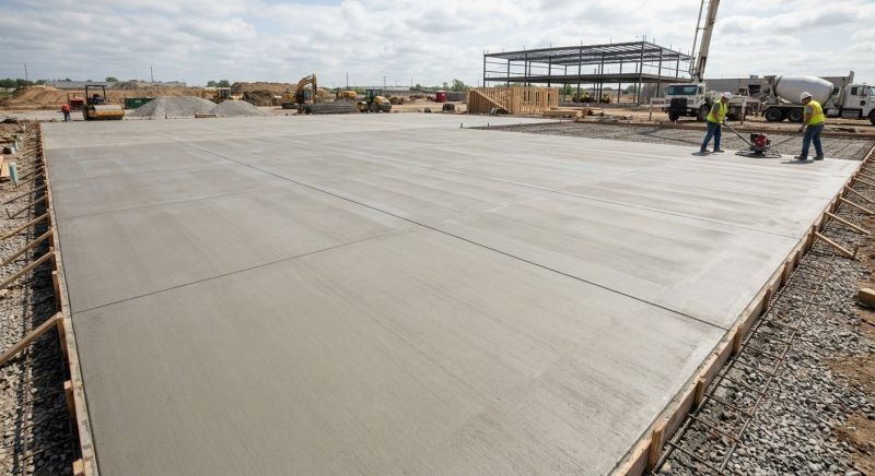 Commercial Slab Installation in Lansing, MI