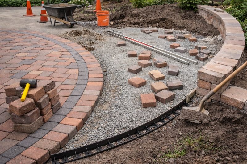 Brick Hardscape Construction in Framingham, MA