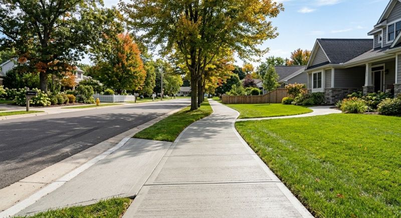 Cement Walkway Installation in Salt Lake City, UT