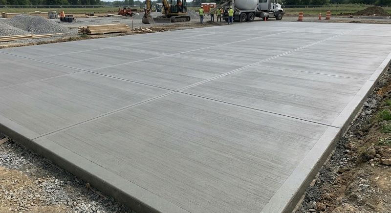 Commercial Slab Construction in Greenville, SC