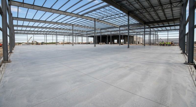 Commercial Slab Installation in Manassas, VA