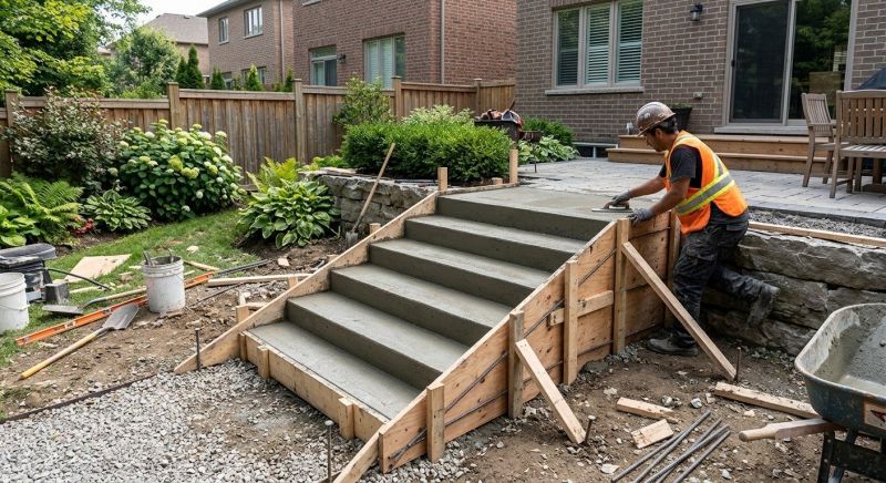 Concrete Stairs Installation in Denver, CO
