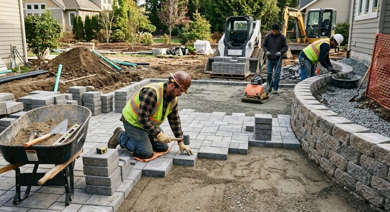 Custom Pavers Installation in Boston, MA