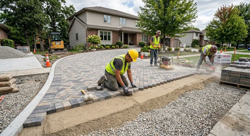 Driveway Pavers Installation in Saint George, UT