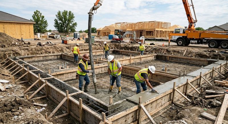 Foundation Wall Installation in Fort Wayne, IN